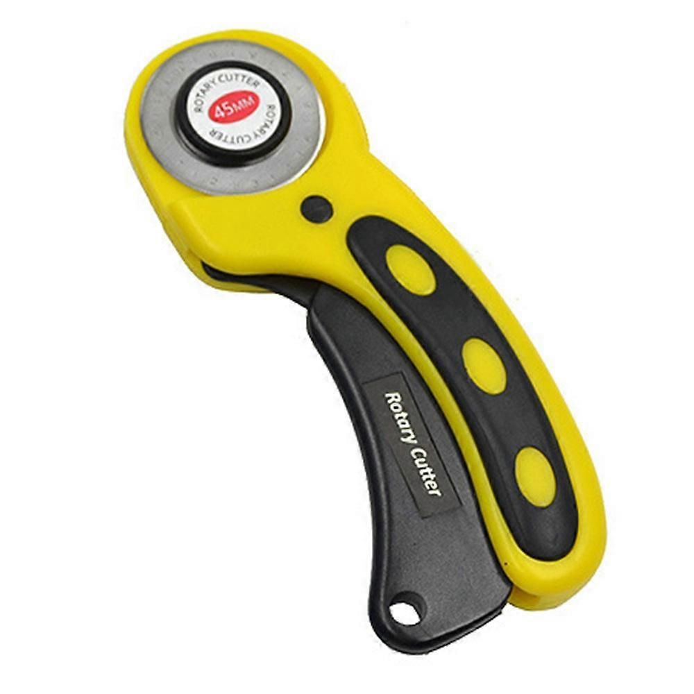 45mm Rotary Cutter for Fabric / Paper Ergonomic Handle SKS-7 Alloy Sewing Cutter Tool