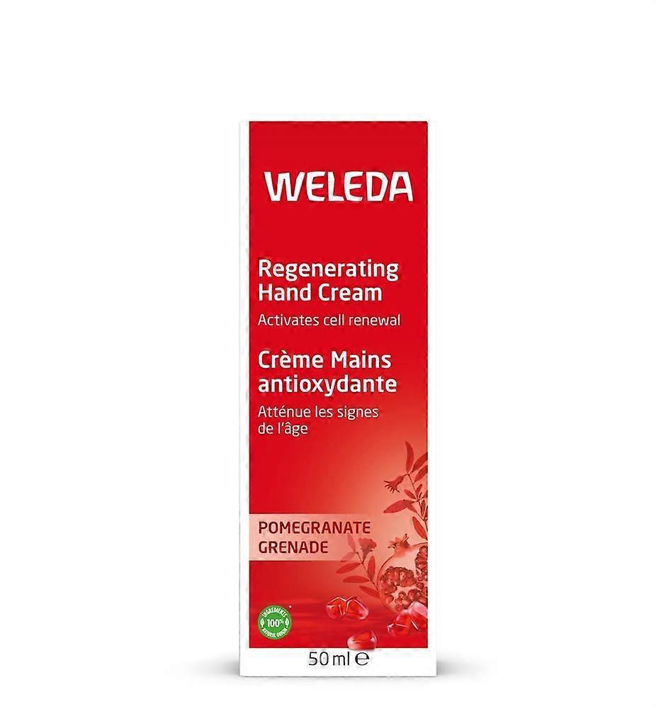 Weleda Pomegranate Regenerating Hand Cream 50ml - 3 Pack