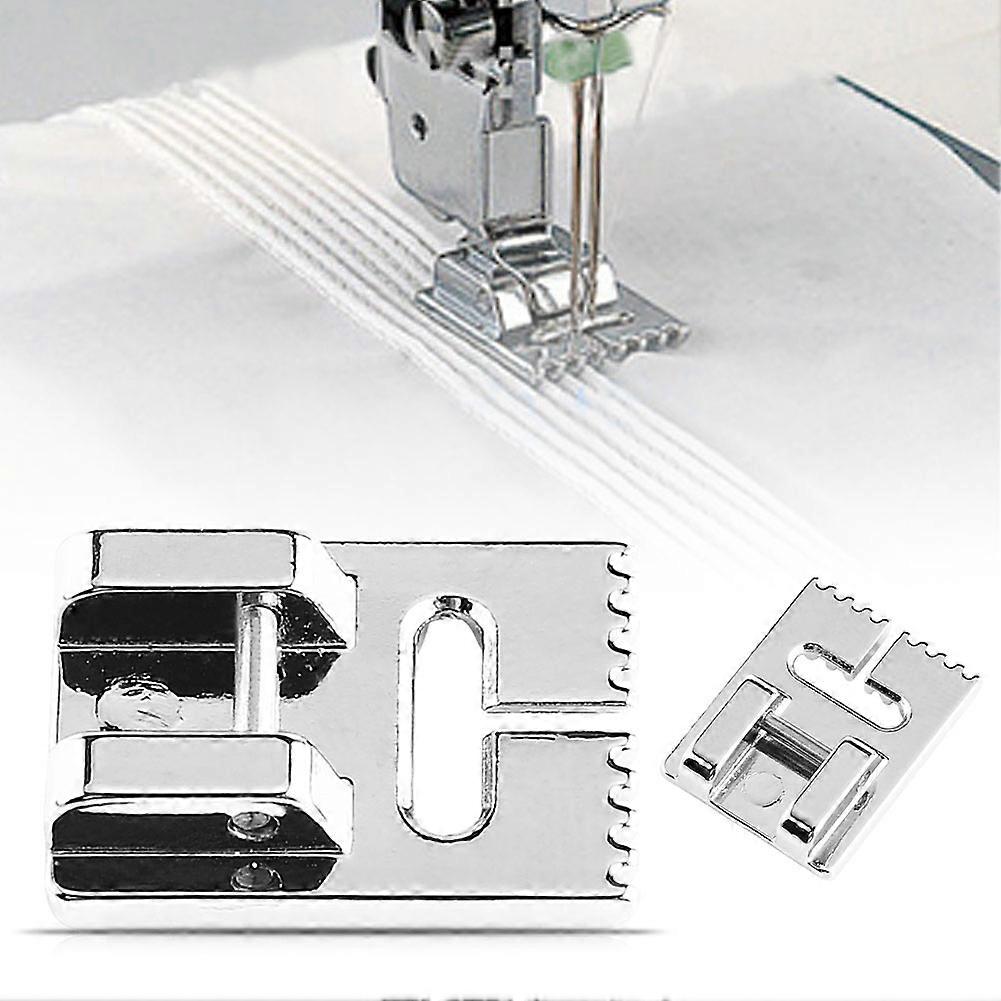 9-Groove Pintuck Presser Foot for Electric Multi-Function Sewing Machine