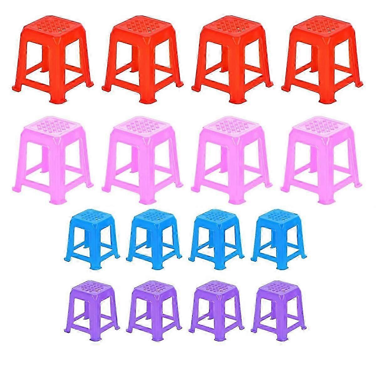 16pcs Canvas Stands for Painting,Non-Skip Plastic Mini Holders