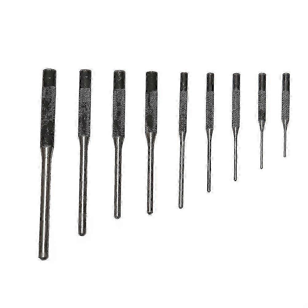 9pcs Roll Pin Punch Set Tools Kit Great For Pistol Building & Removing Pins