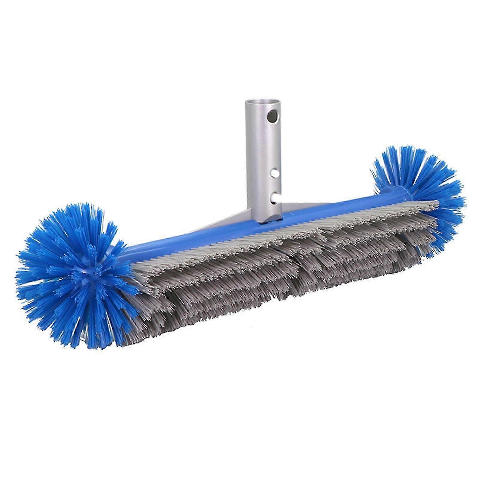 Swimming Pool Brush Head with Corner Pool Tile Scrubber Pool Cleaning Brush for Cleans Wall, Tile & Floor Enduring