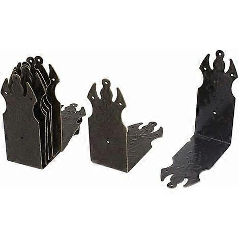 8pcs Corner Protector Plate Box Corner Decorative Chest 70 x 70 mm