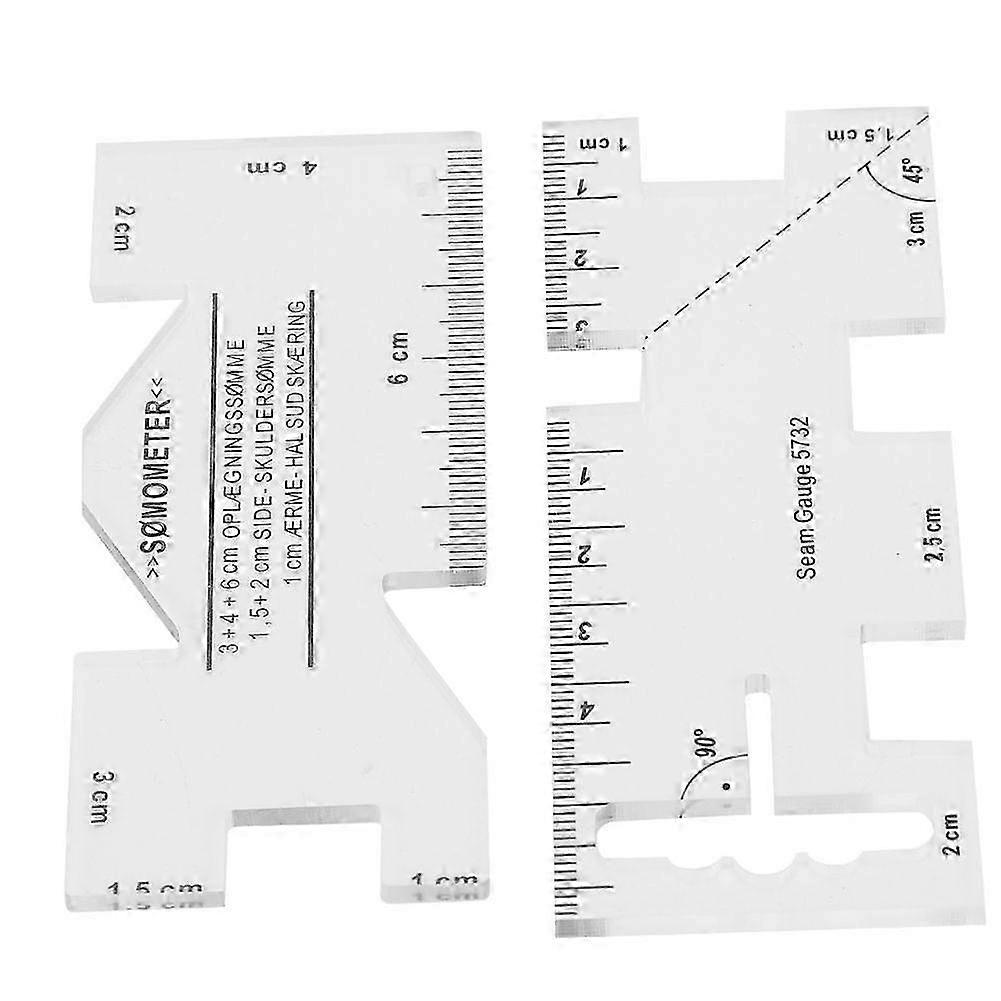 2025 Latest Model 2Pcs Patch‑Work Ruler Mini Household Sewing Machine