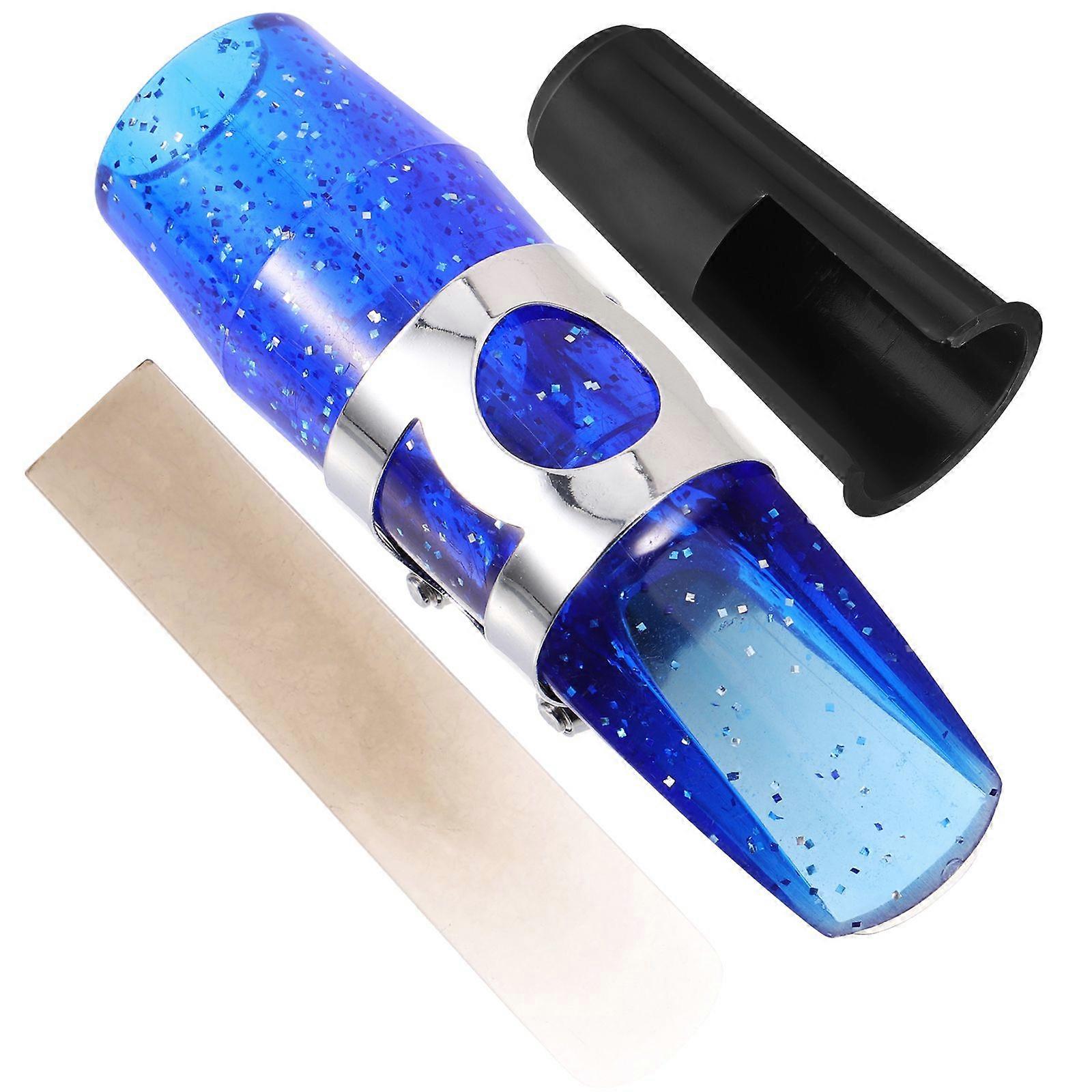 1 Set Alto Saxophone Mouthpiece With Ligature Reed and Protective Cap Saxophone Supplies