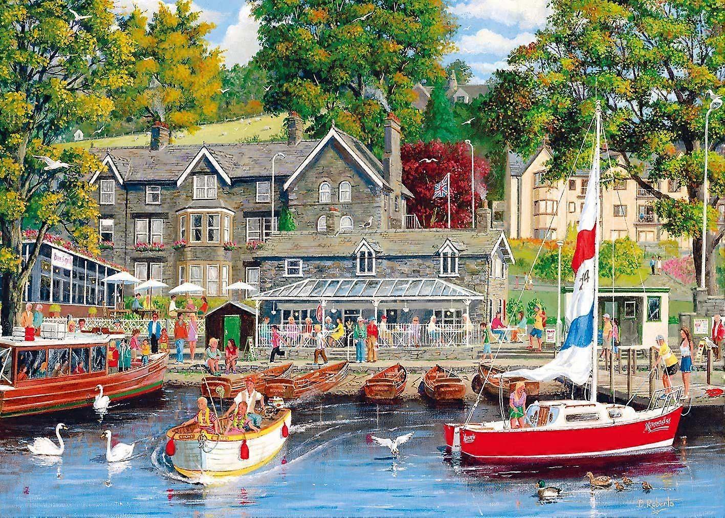 Gibsons Summer in Ambleside Jigsaw Puzzle (1000 Pieces)