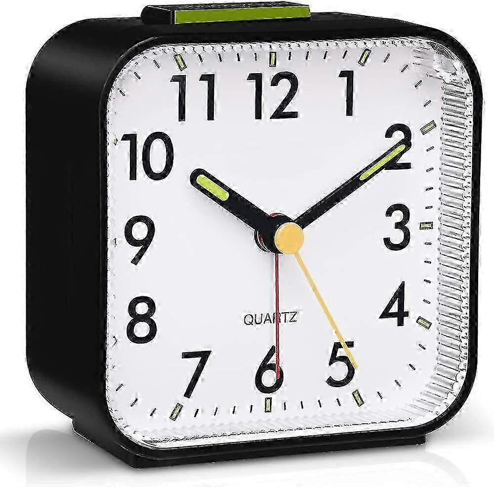 Silent Alarm Clock With Battery Powered