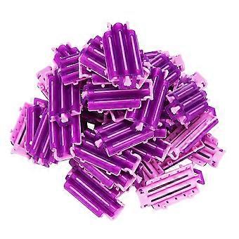 45pcs/bag Hair Clip Wave Perm Rod Bars Corn Curler DIY Curler Fluffy Clamps Rollers Fluffy Hair