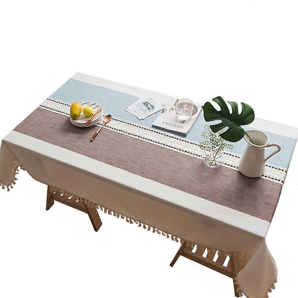 Decorative Table Cloth Linen Lace Tablecloth Rectangular Tablecloths For Wedding Dustproof Table