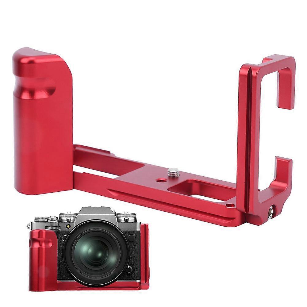 Quick Release Plate Vertical Handle for XT4 Camera Red Aluminum Alloy