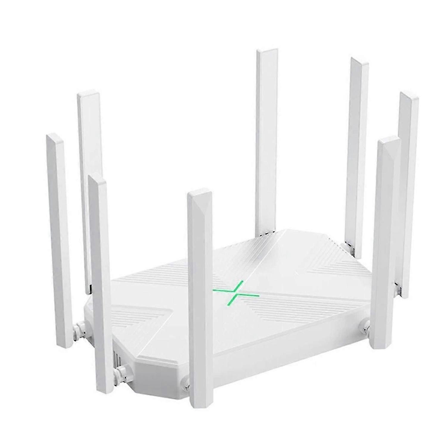 Wireless Router Booster Support AP Broadband WiFi Repeater for Home Office with Firewall 8 Antennas