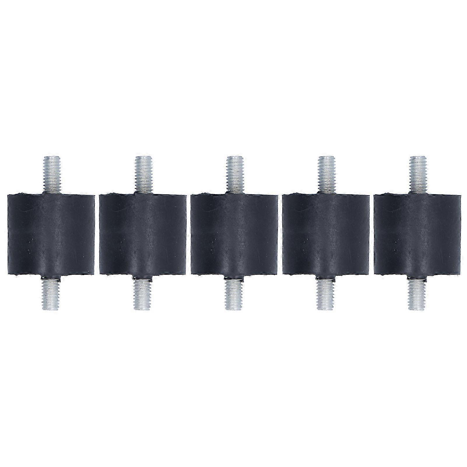 5Pcs Rubber Vibration Isolator Shock Absorption High Elasticity Good Cushioning Noise Reduction Rubber Mounts 2025
