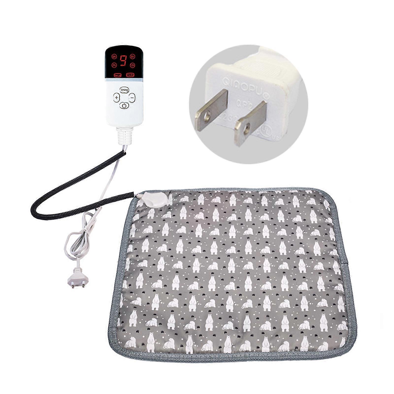 Pet Heating Pad 45x45cm Waterproof Oxford Fabric with Timer