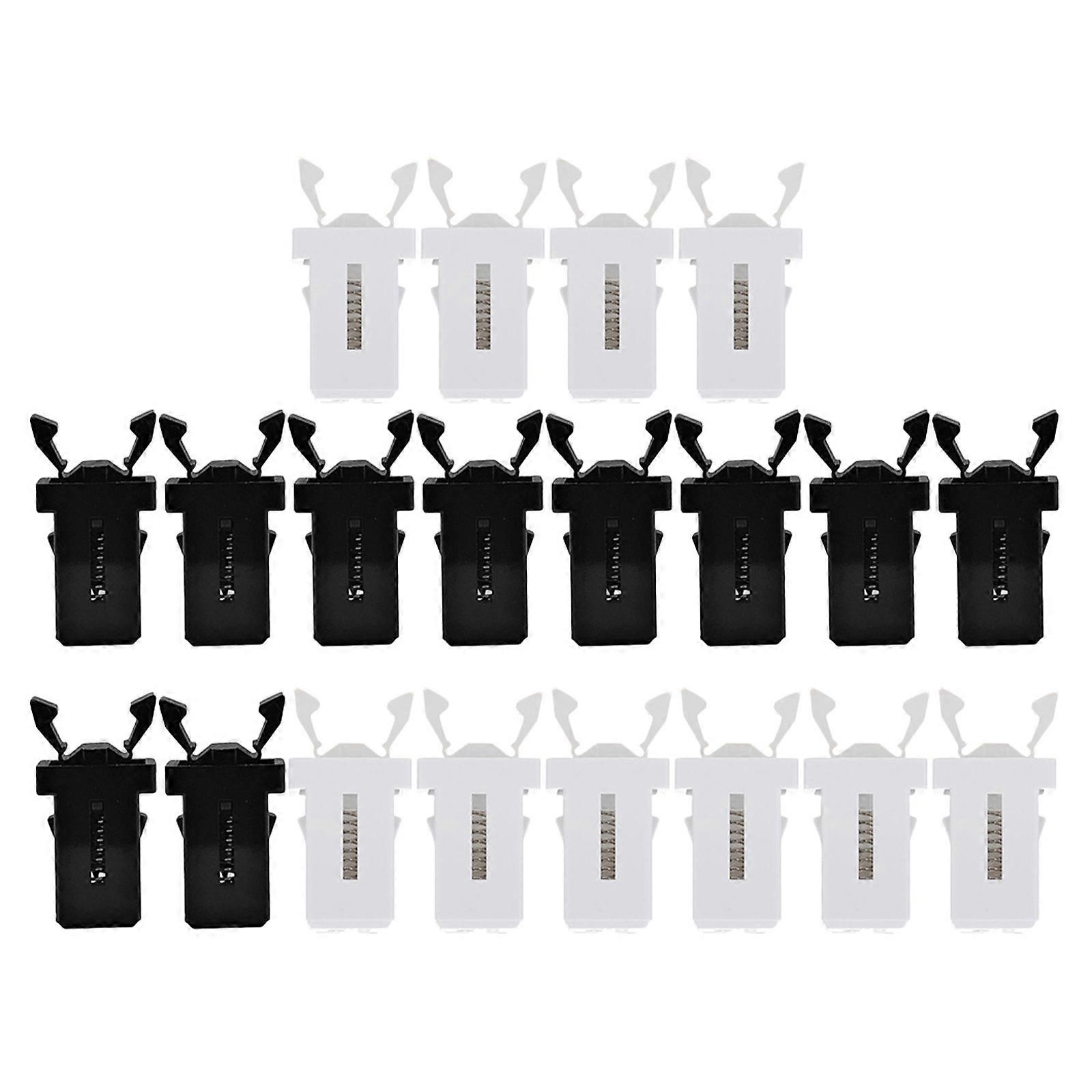 Trash Can Buckle Plastic Lock for Waste Bin 40Pcs Replacement Catch