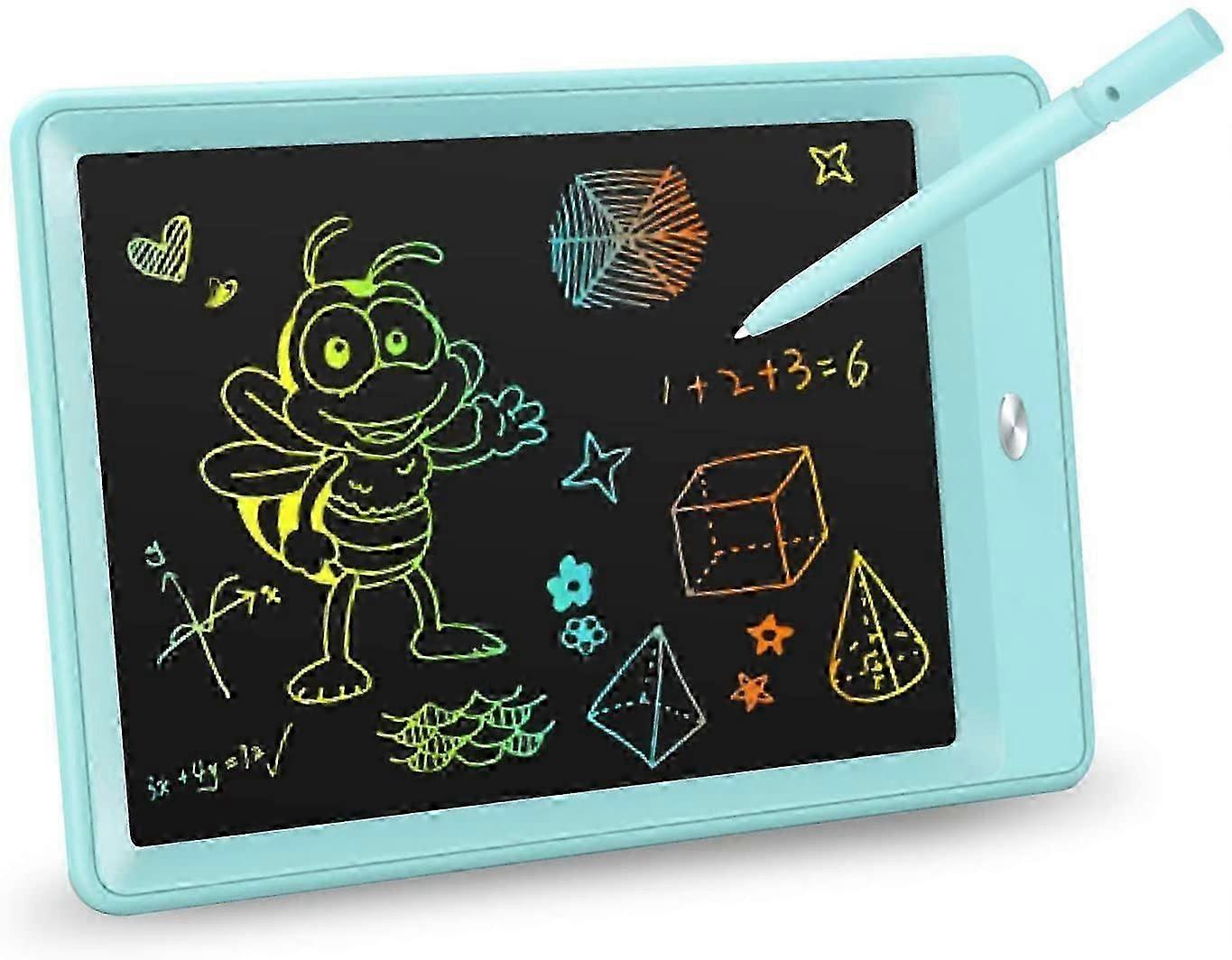 LCD Writing Tablet, 10 Inch Colorful Toddler Doodle Board Drawing Tablet, Erasable Reusable Electronic Drawing Pads, Educational and Learning Toy for