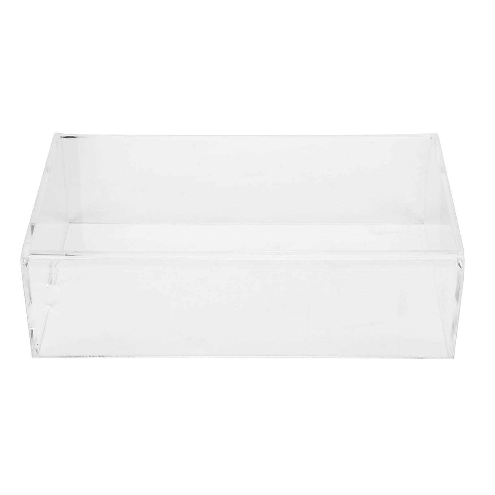 Acrylic Mouse Box for Protection with 2Pcs Transparent Mouse Protective Covers