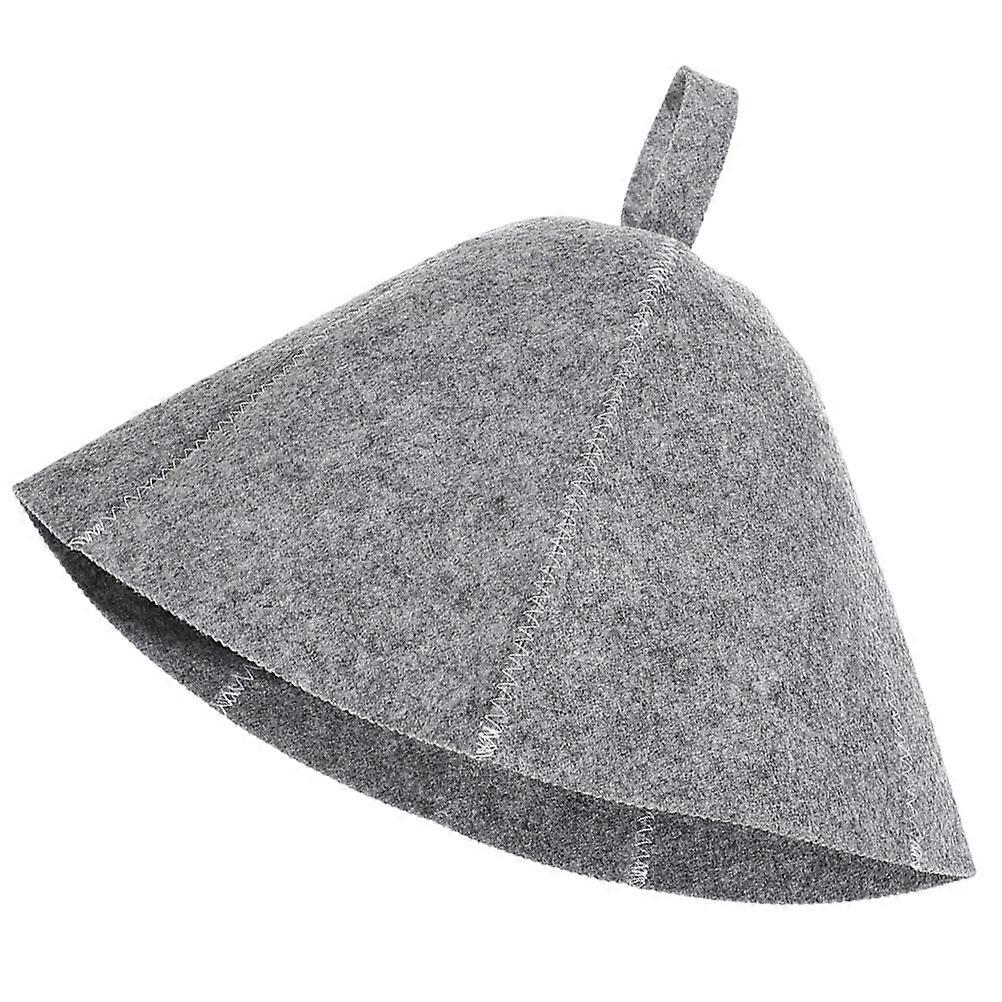 Steam Room Hat Reusable Sauna Hat Practical Hotel Bath Accessory 1Pcs