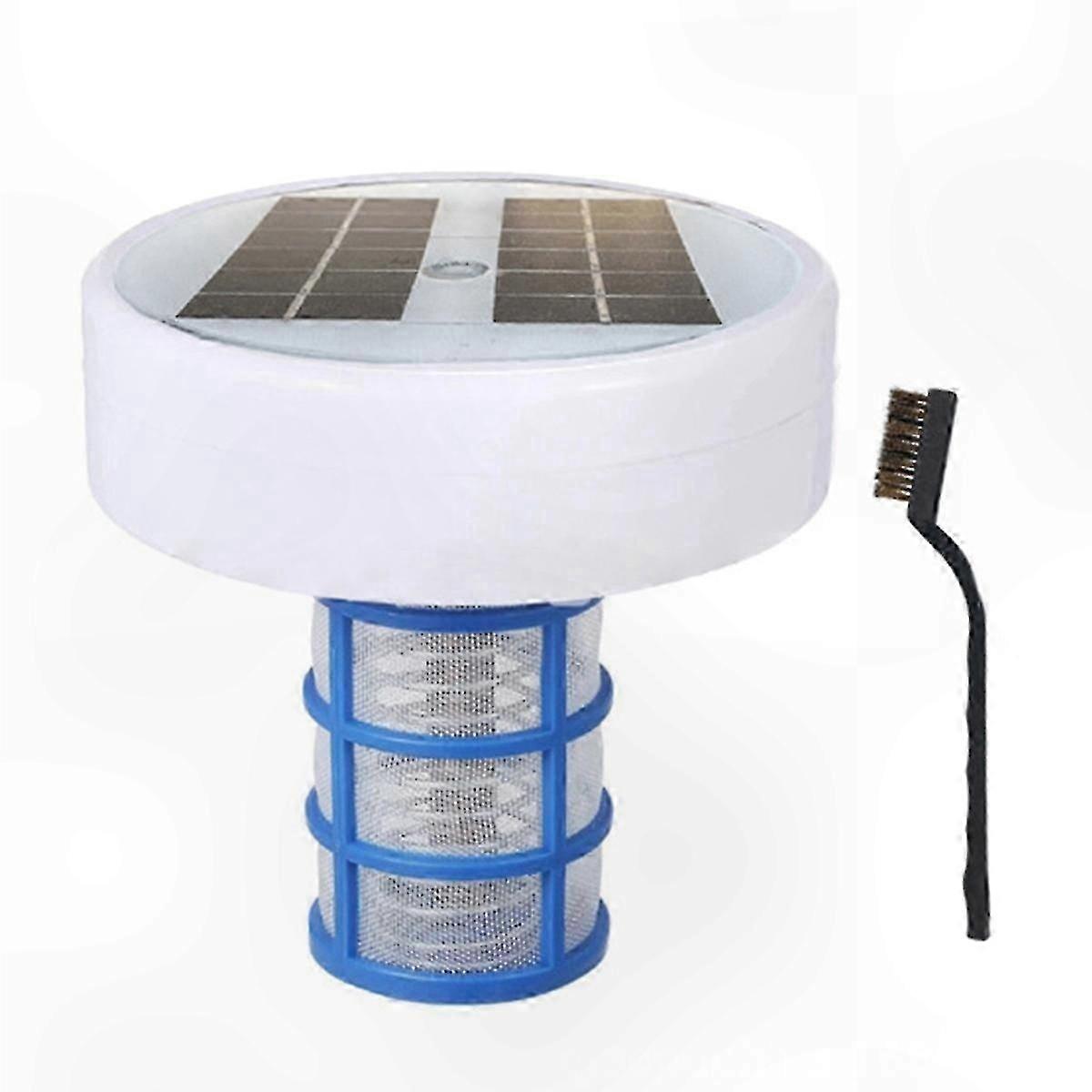 Solar-Powered Pool Ionizer for Clear Water Maintenance with Copper Technology