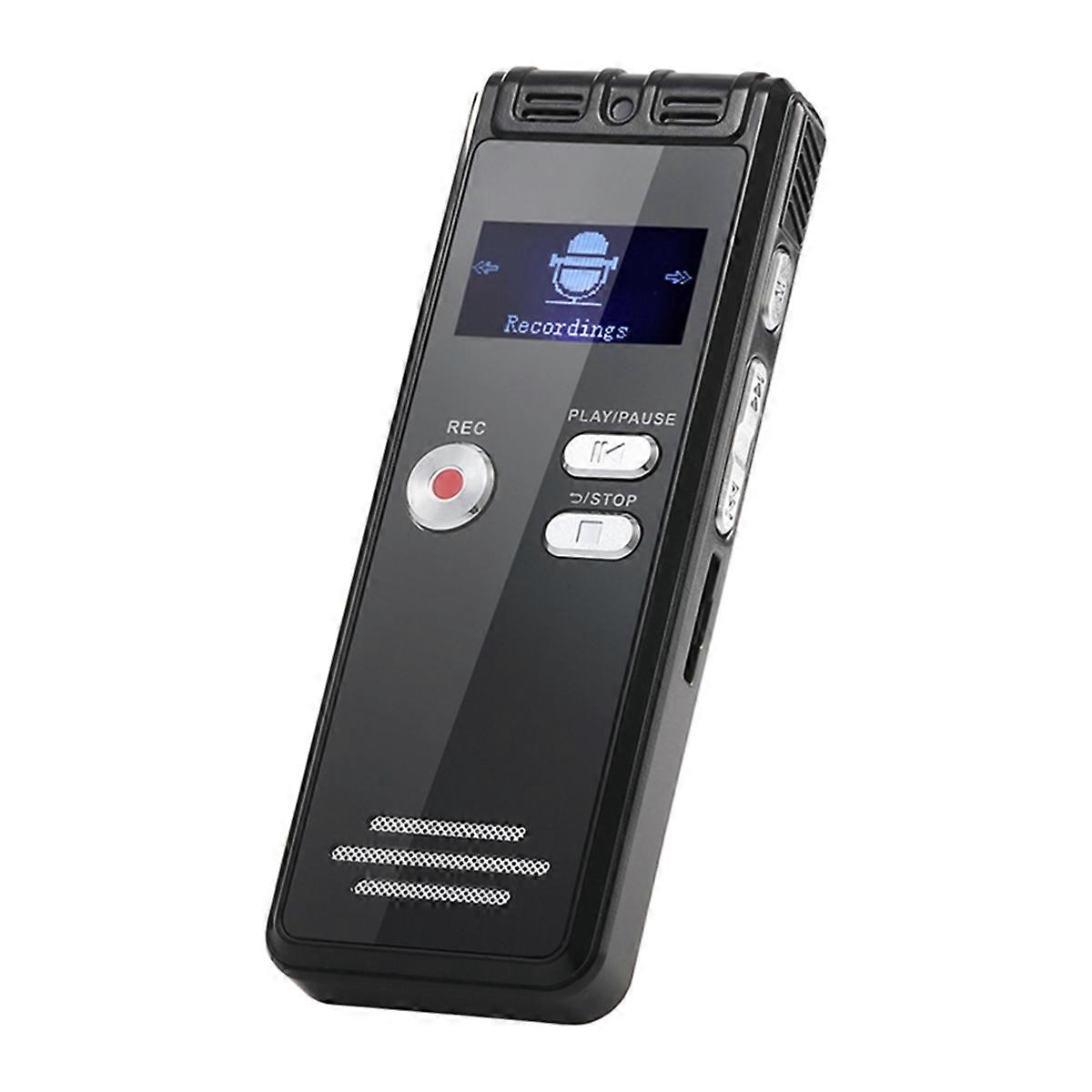 64G Digital Voice Recorder MP3 Music Player with Mic and Speaker