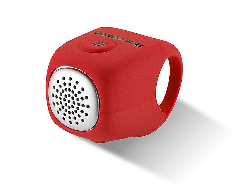 Red bicycle electric horn is super loud