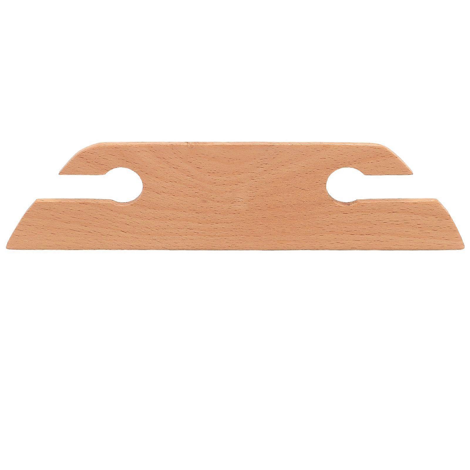 Wooden Weaving Shuttle Portable Smoothly Surface Weaving Shuttle for Inkle Looms Table Looms Trapezium Shaped