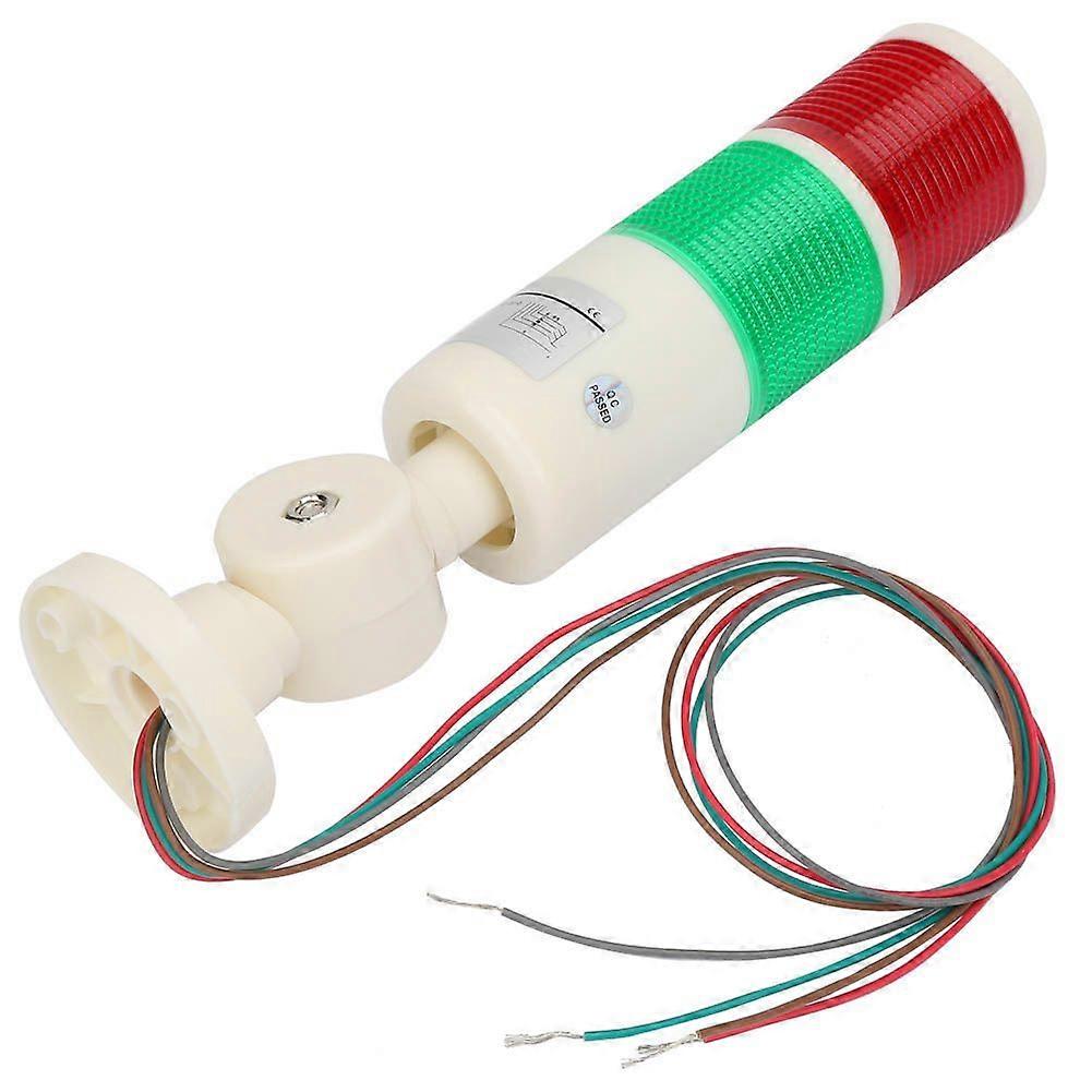 24VDC Machine Warning Light LED Indicator Caution Signal Constant Light