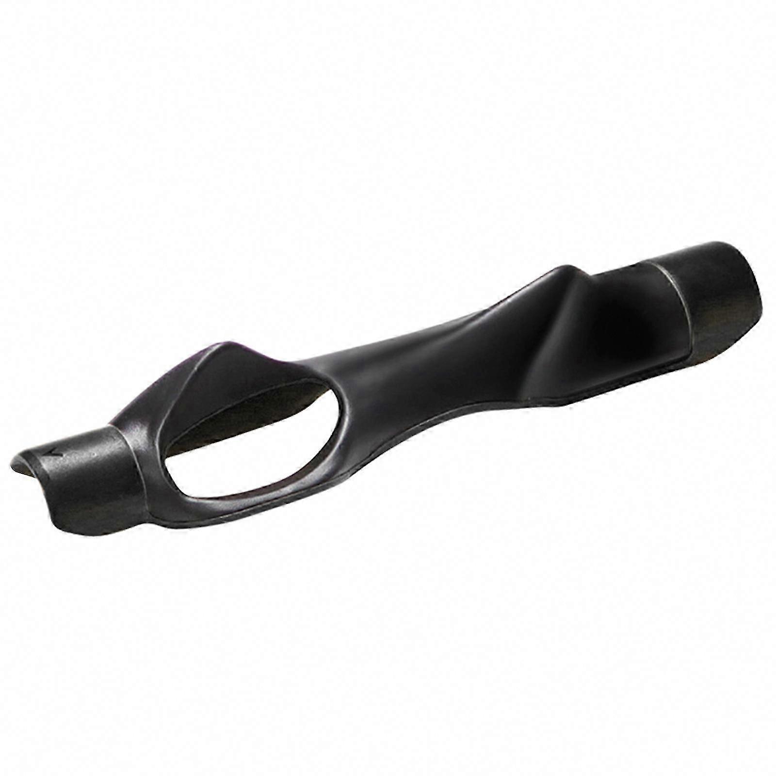 Golf Grip Trainer for Hand Positioning Correction, Swing Aid Attachment, Orange Grip Practice Tool for Improved Posture