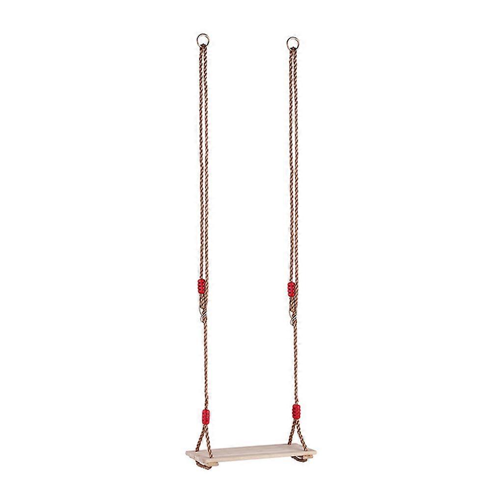 Four Board Swing Set Wooden Swing for Kids Playing Use Indoor Outdoor
