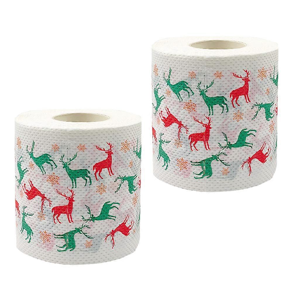 Lunch Napkin Paper Christmas Party 10x10cm Square Decoration Softness 8Pack