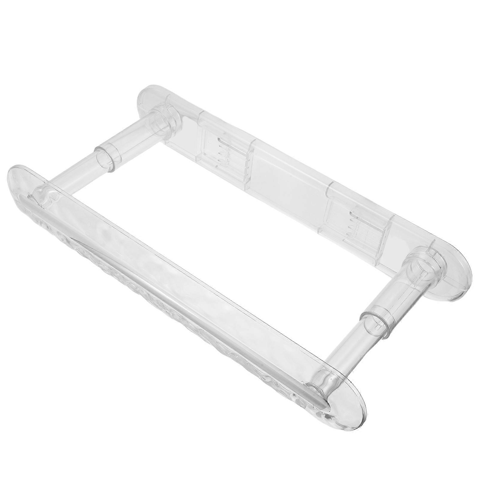 Multifunctional Clothes Hanger Stand Retractable Design Ideal for Balcony with Plastic Material 1Pcs