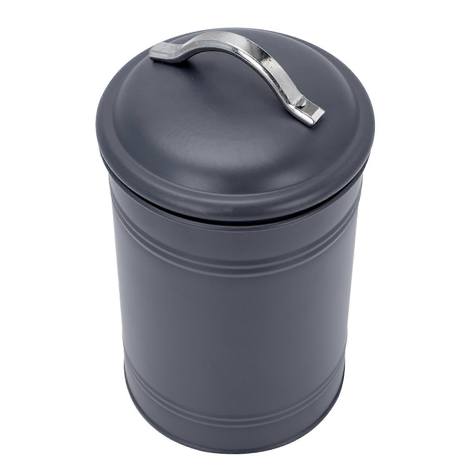 Iron Tea Container Multi-Functional Storage Holder for 2Pcs Sets
