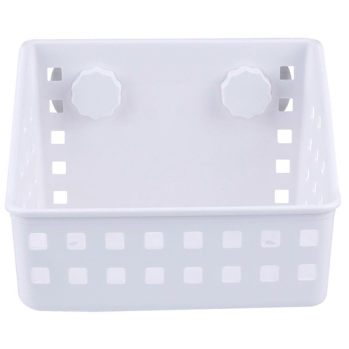 Guinea Chichilla Feeder Manger Rack for Pet Use 2Pcs White Feeder Bowl