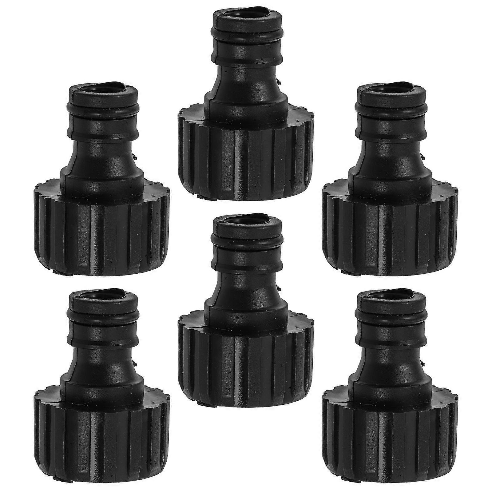 Durable Plastic Hose Adapter for Home Use Faucet Connectors 24Pcs Set