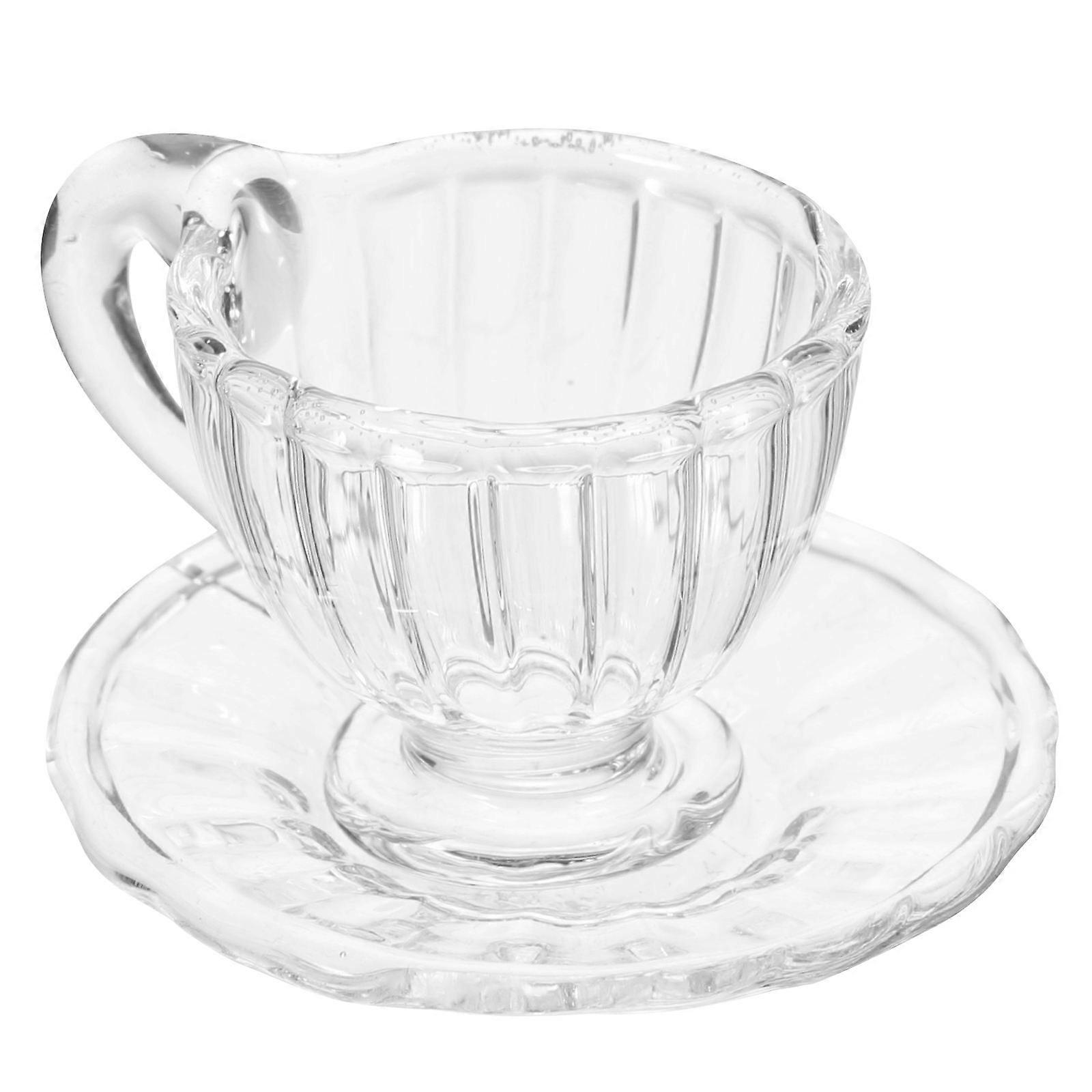 Mini Doll House Accessories Tea Cup Ornament for Decor 3Sets