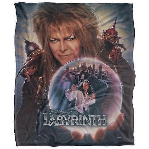 Labyrinth Trapped In The Glass Silky Supersoft Blanket