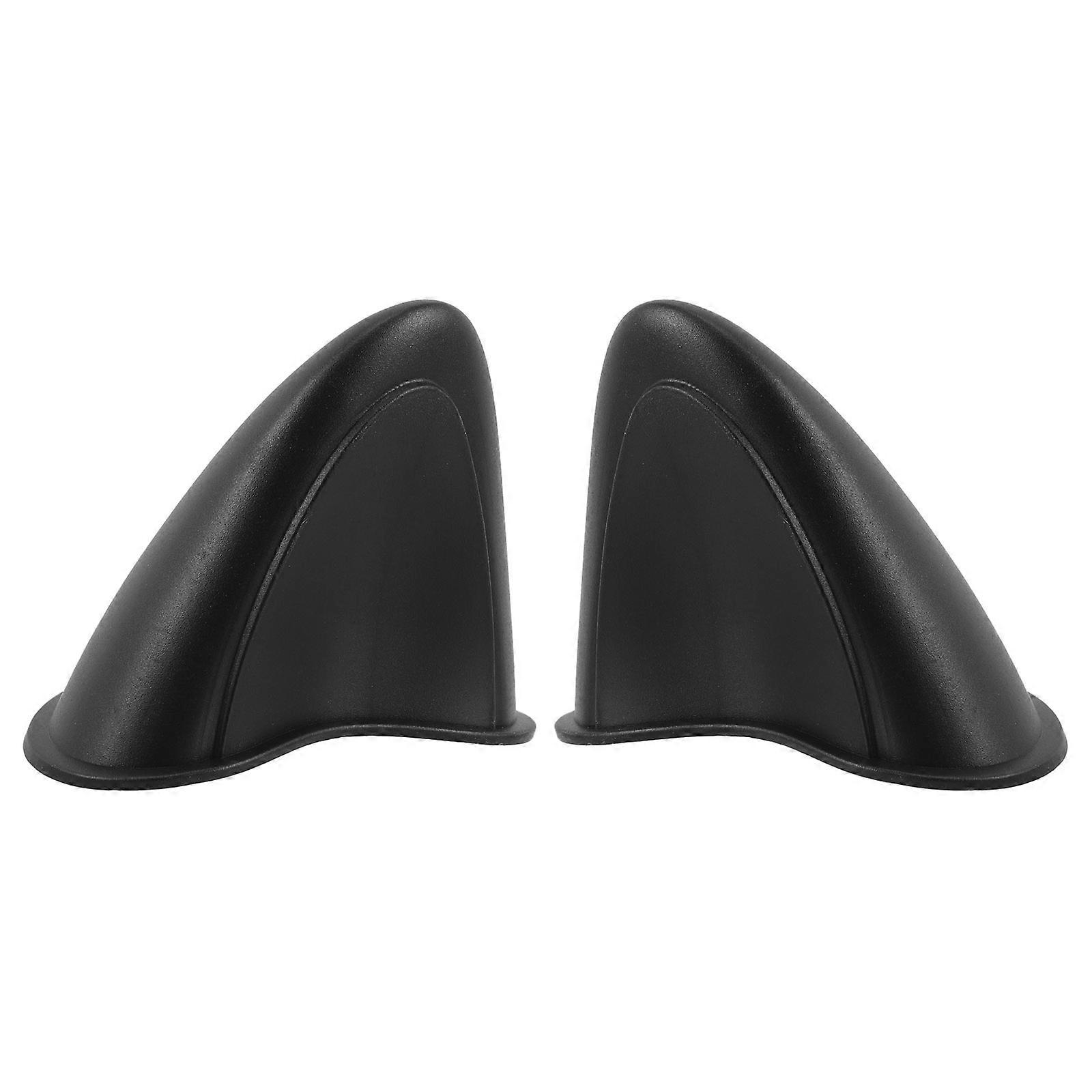 Motorcycle Ears Cute Plastic Accessory for Decoration 1Set Black