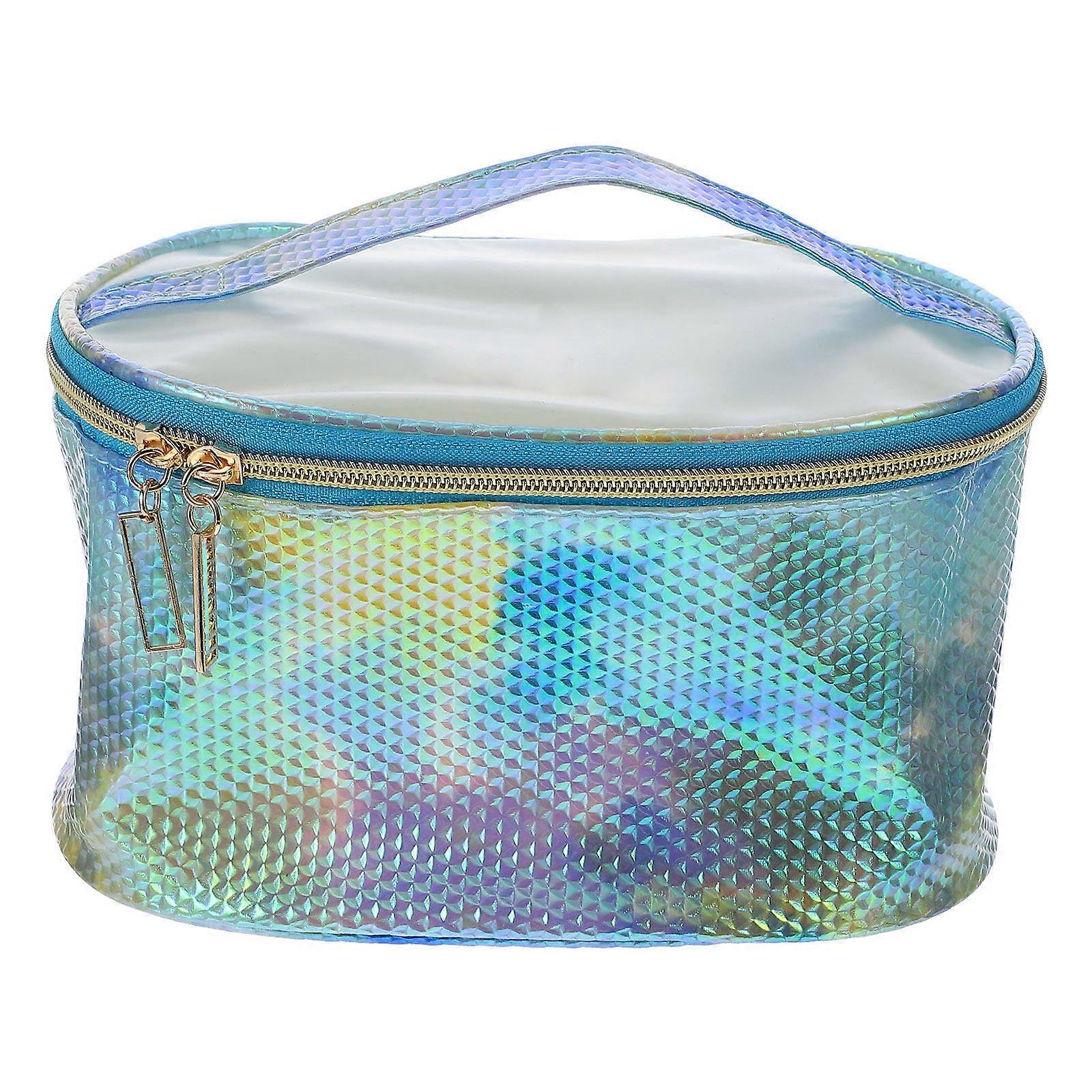 Multi Color Travel Makeup Organizer For Women With Waterproof Function And Stylish Compact Design 1Pack