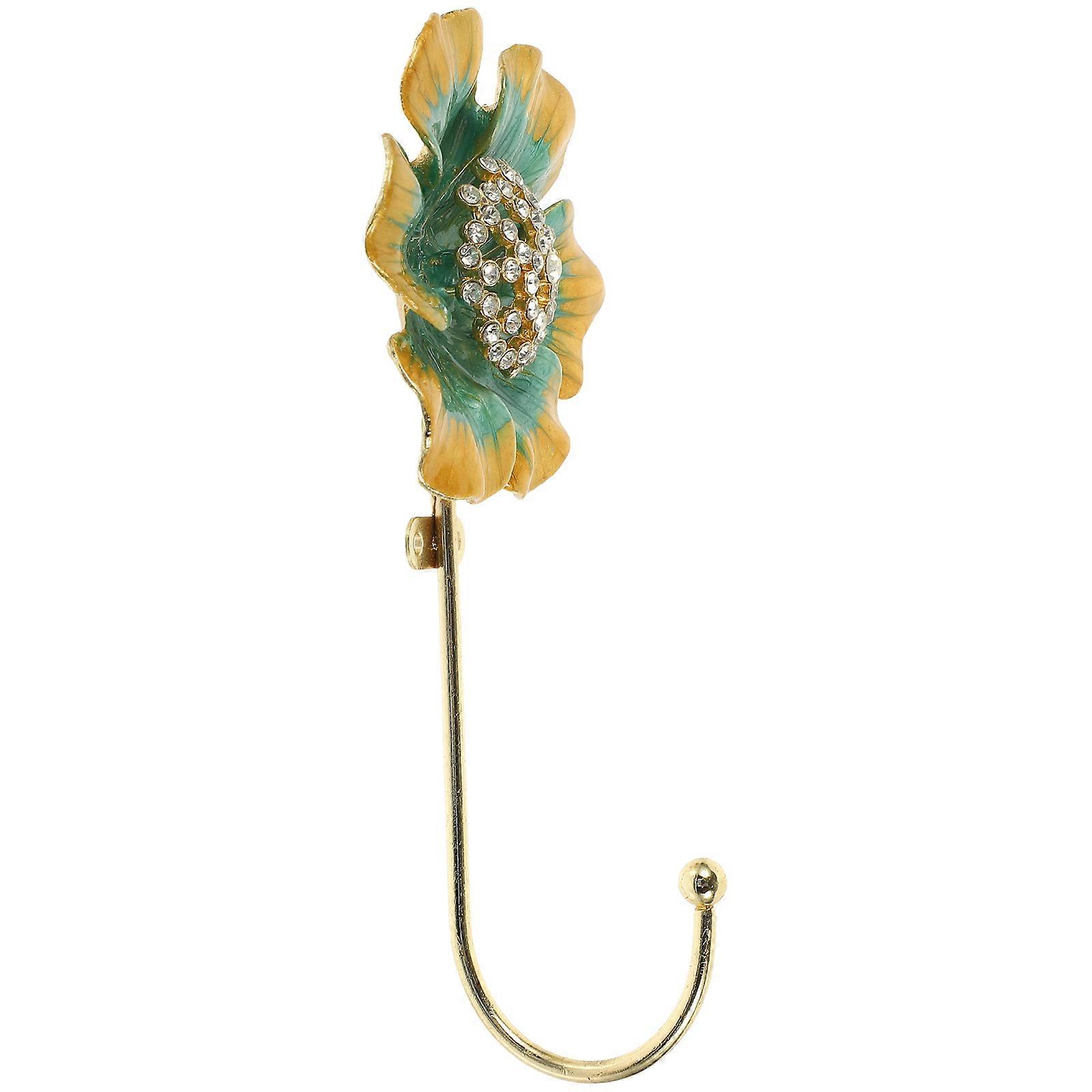 European Design Wall Hook 3Pcs Flower Shaped Ideal For Space Saving And Interior Decoration