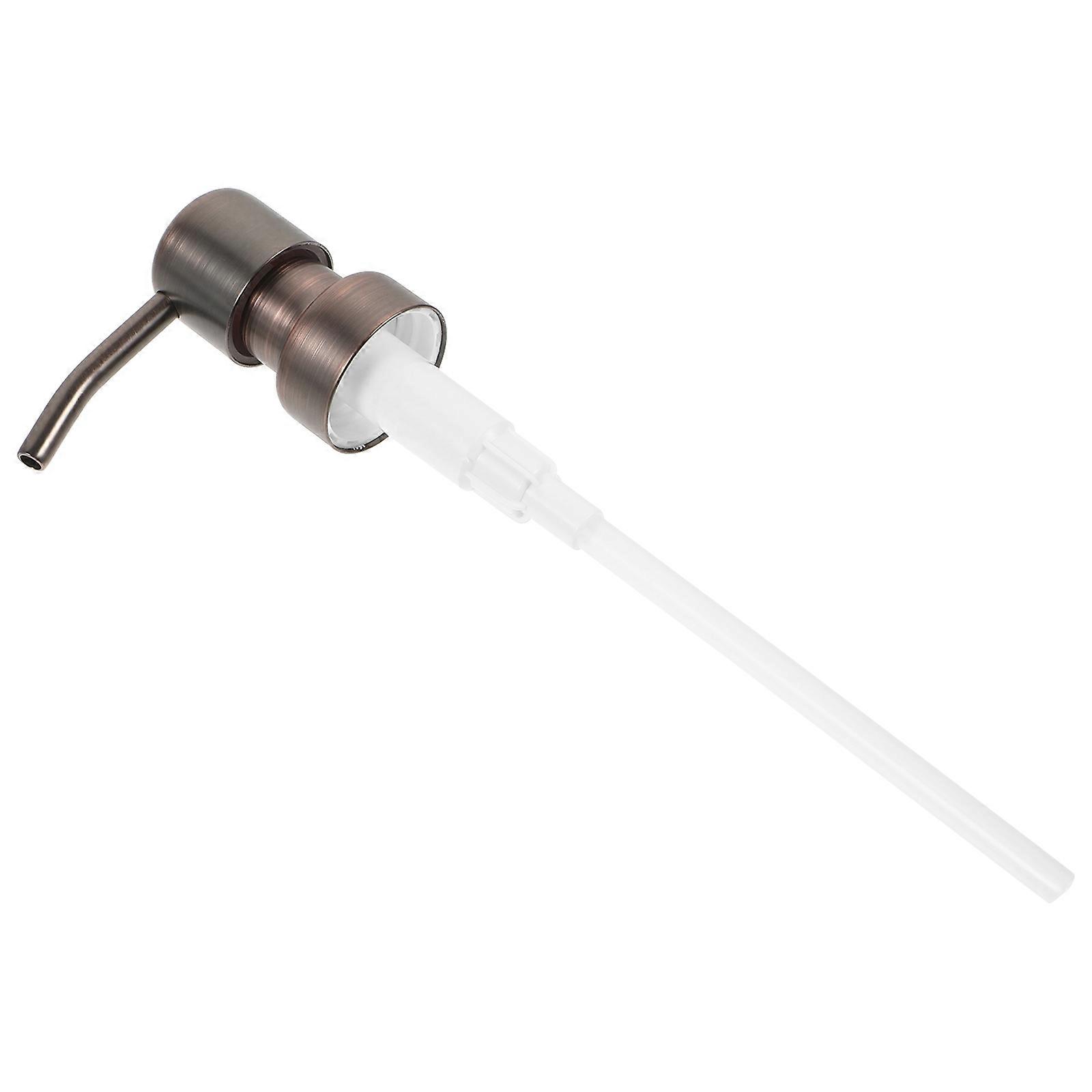 2Pcs Stainless Steel Lotion Pump Head Replacement Press Pump Head