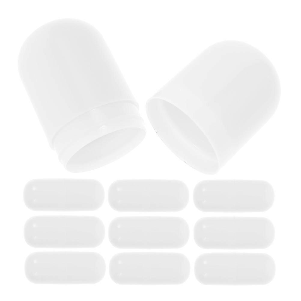 Lip Balm Packaging Box Mini Lip Balm Containers for Storage 20Pcs White