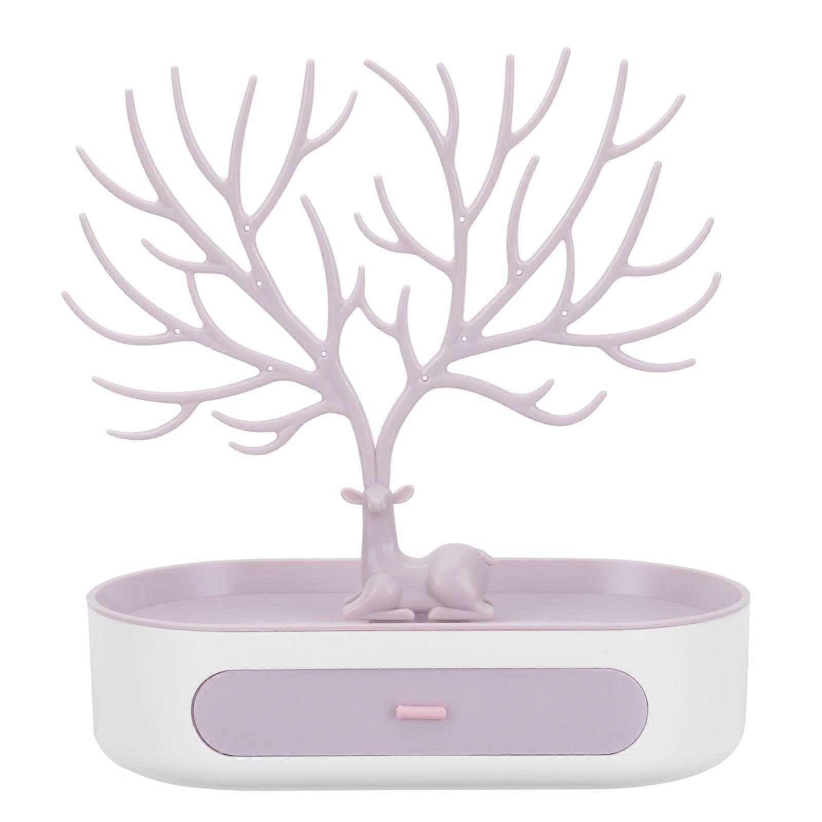 Jewelry Storage Holder for Desktop Use 2Pcs Deer Storage Container