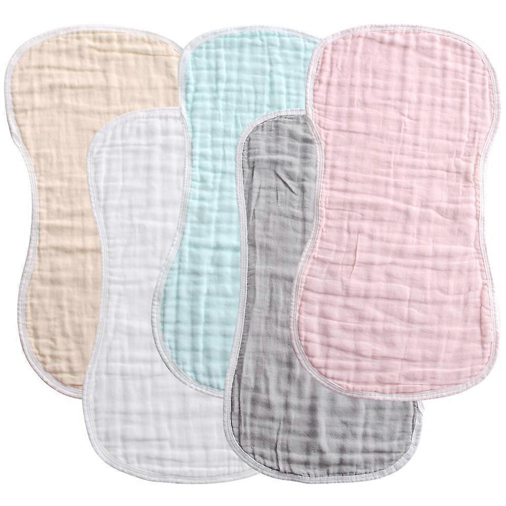 Burp Cloths 20Pcs Cotton Baby Absorbent Towel Infants Mealtime Use Assorted Color Saliva Absorption