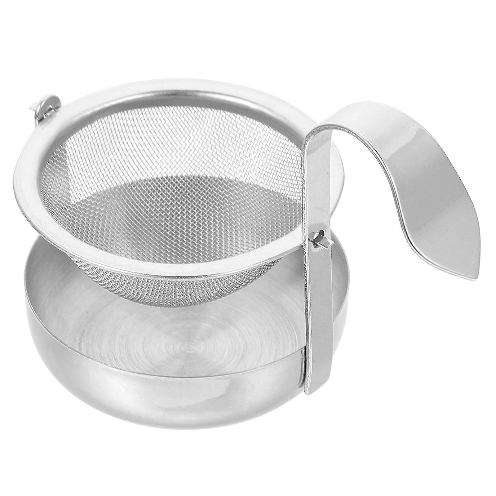 Loose Tea Steeper Stainless Steel Tea Infuser for Kitchen Use 2Pcs