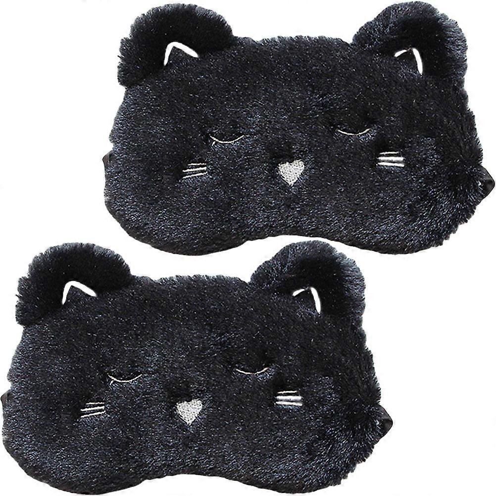 Eye Mask for Sleeping Black Multi-Function Sleep Mask 10Pcs Pack