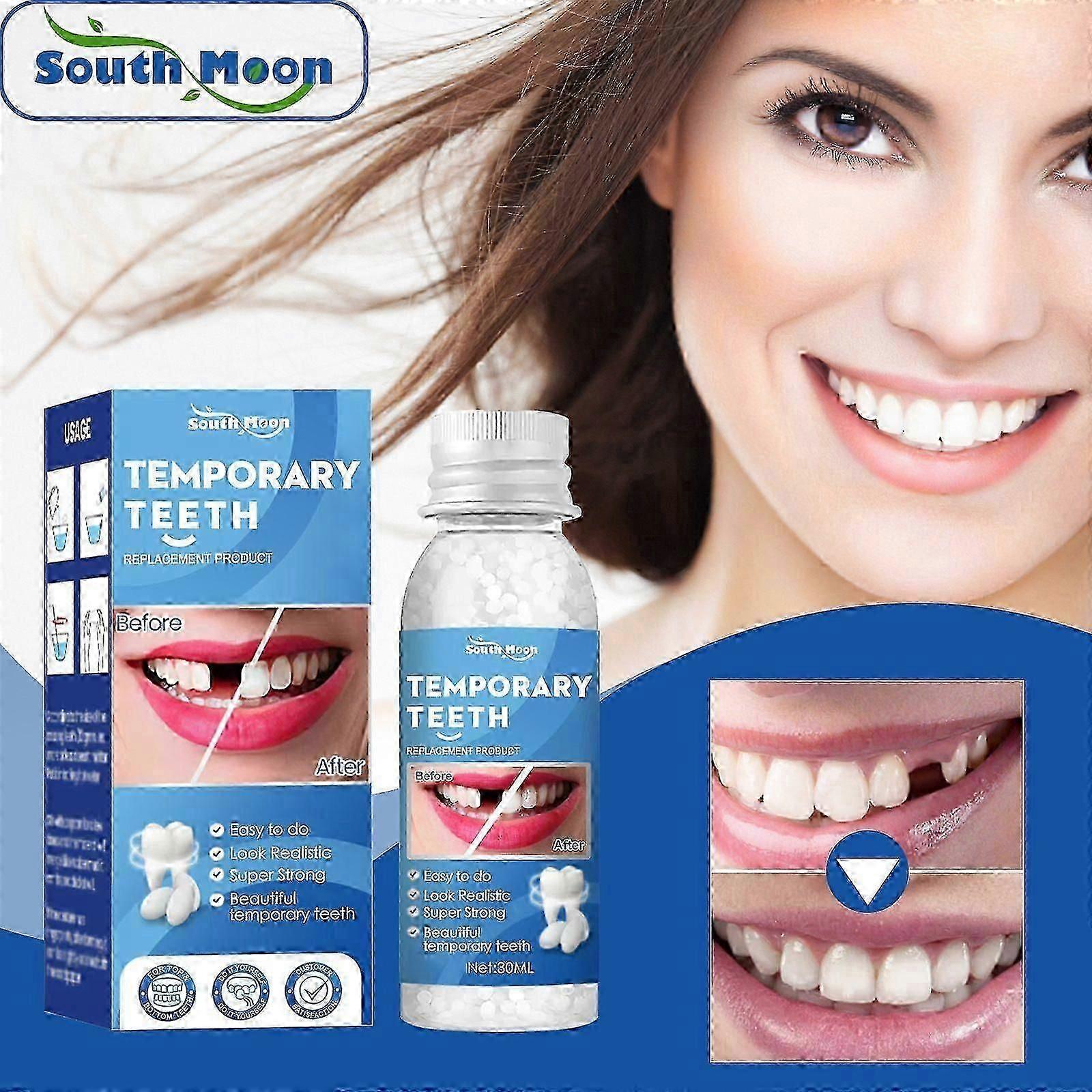 Solid Tooth Glue, Temporary Tooth Filling, Tooth Glue For Modifying Teeth, Denture Gap Filling, Tooth Glue