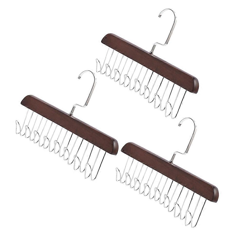 Belt Hanger Multipurpose Closet Organizer with 8-Hooks for 6Pcs