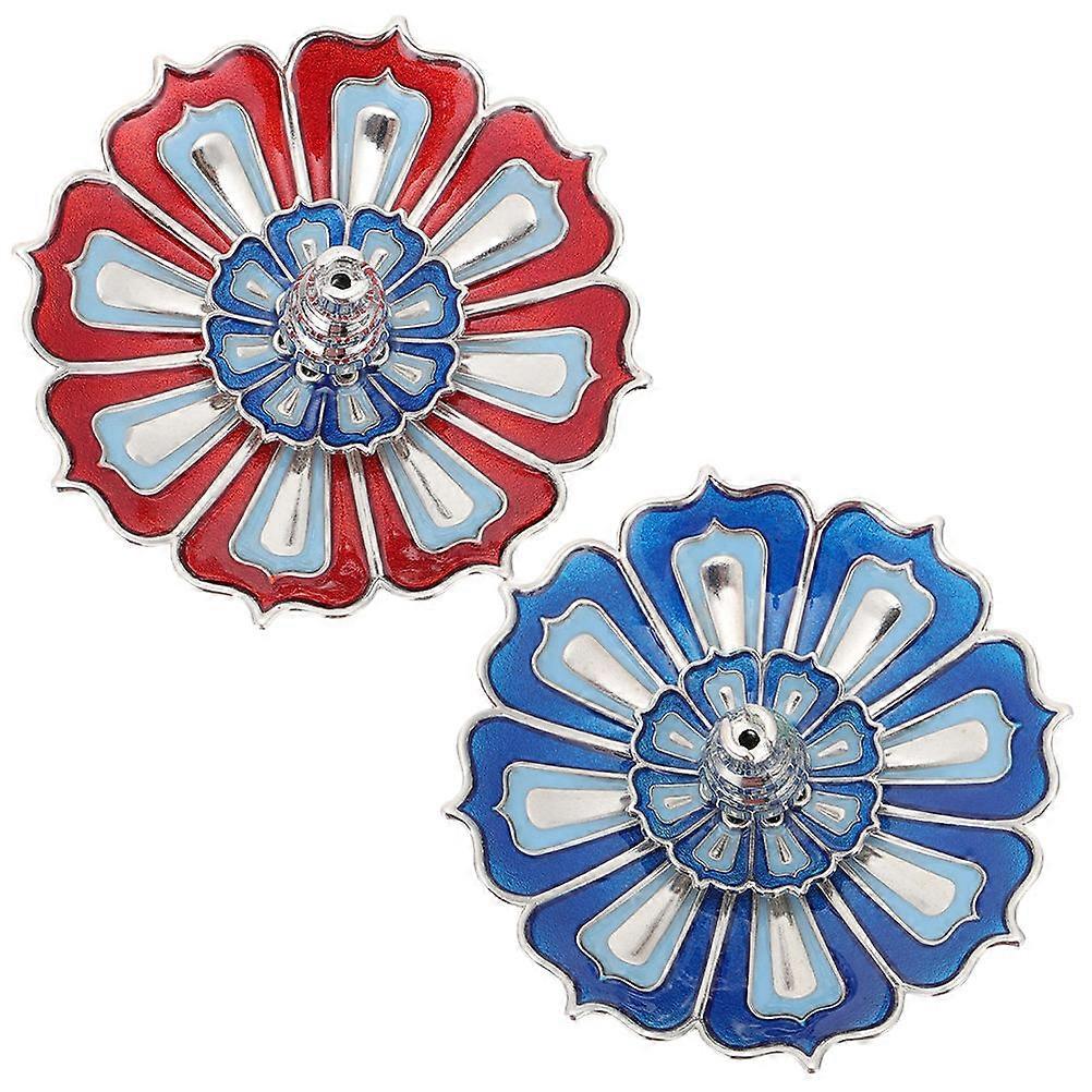 Creative Incense Holder Tray for 4Pcs Decorative Lotus Shaped Incense Stick