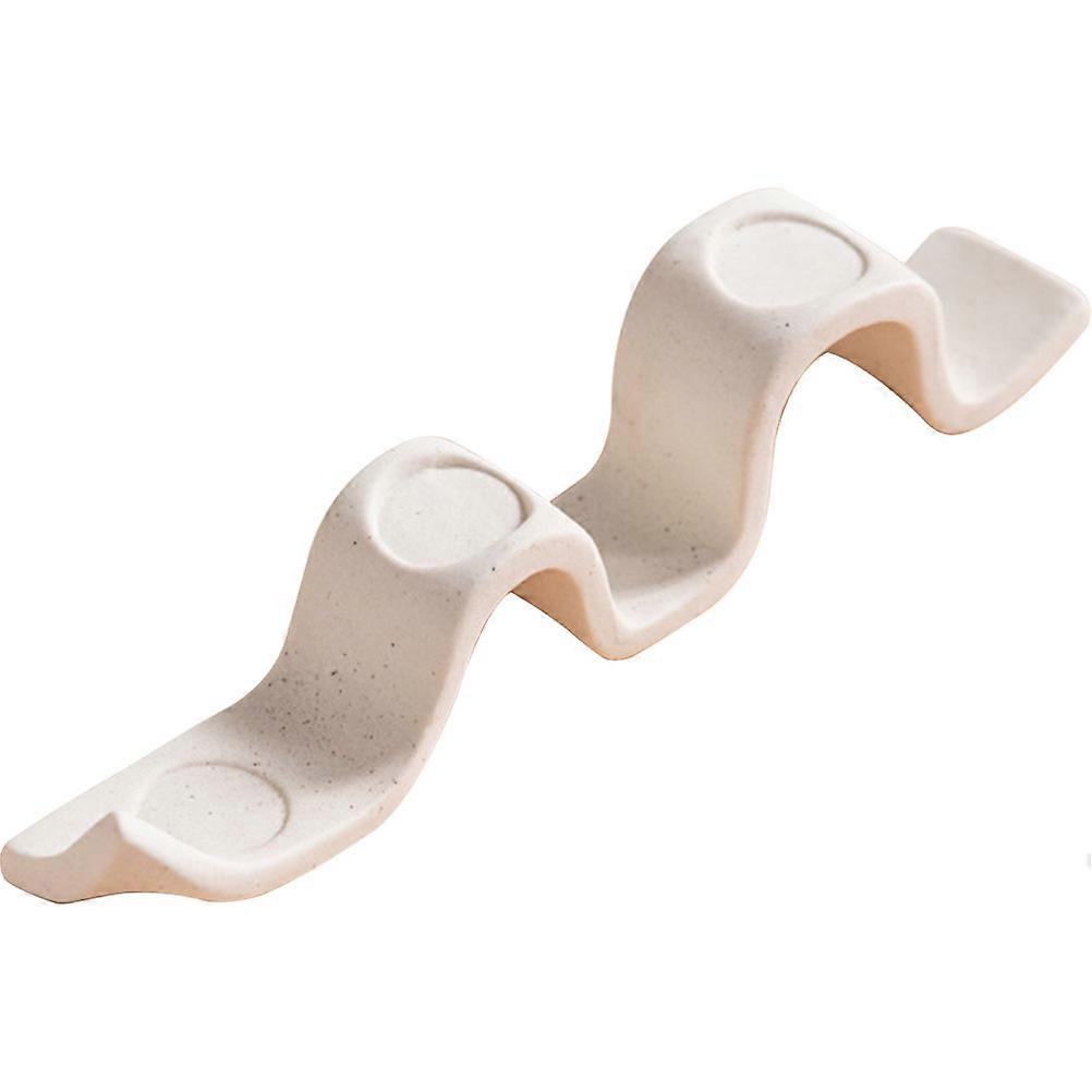 Arch Shape Ceramic Candle Holder for Decoration 3Pcs Tealight Holder