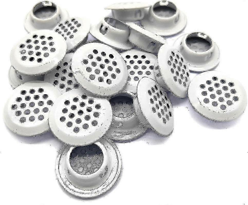 20pcs פתחי אוורור 19 מ"מ עגול soffit פתח אוורור עגול נירוסטה חור רשת תריס למטבח Yalo