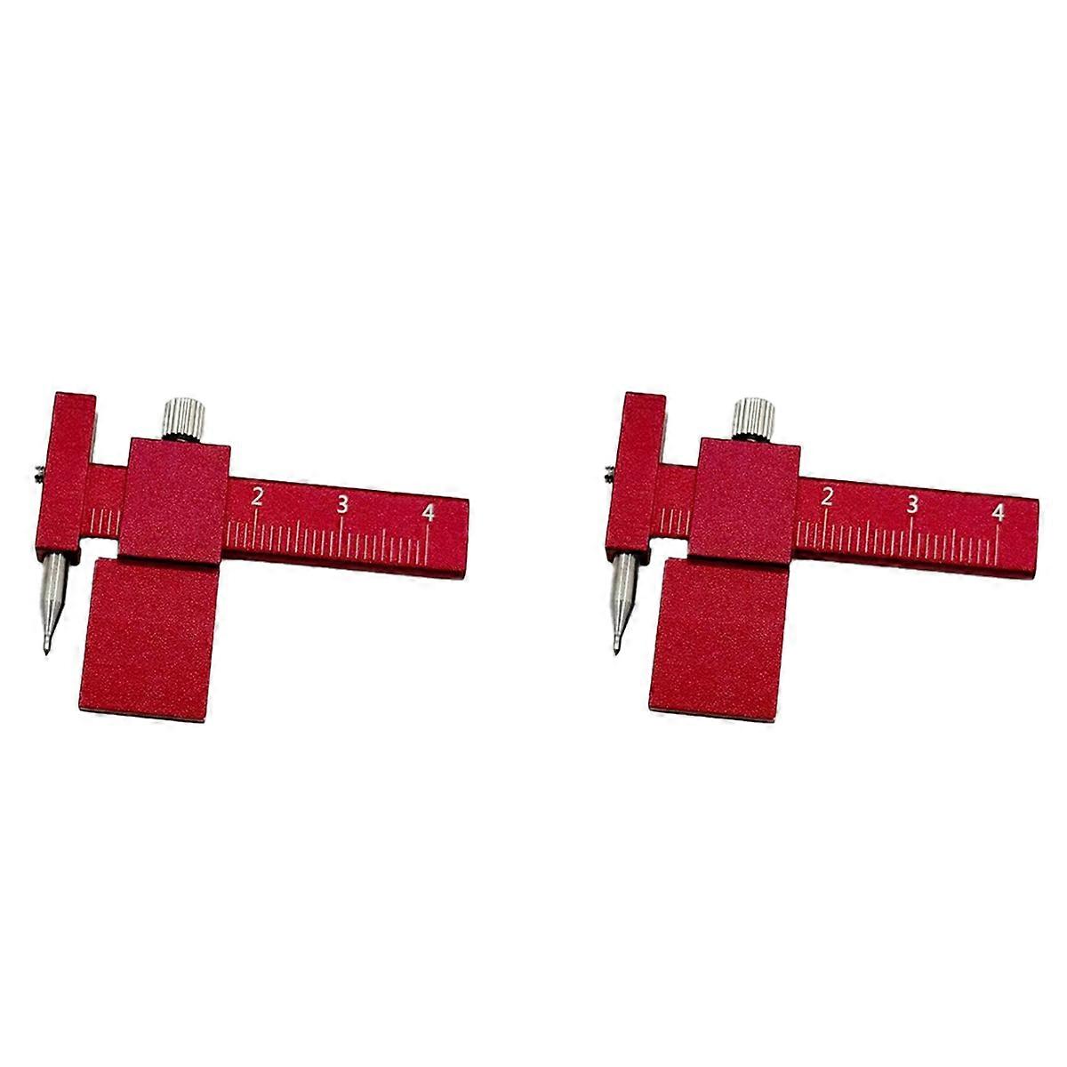 2X Model Equidistant Scribing Ruler Parallel Scribers Create Contour Isometric Parallel Scribe Build